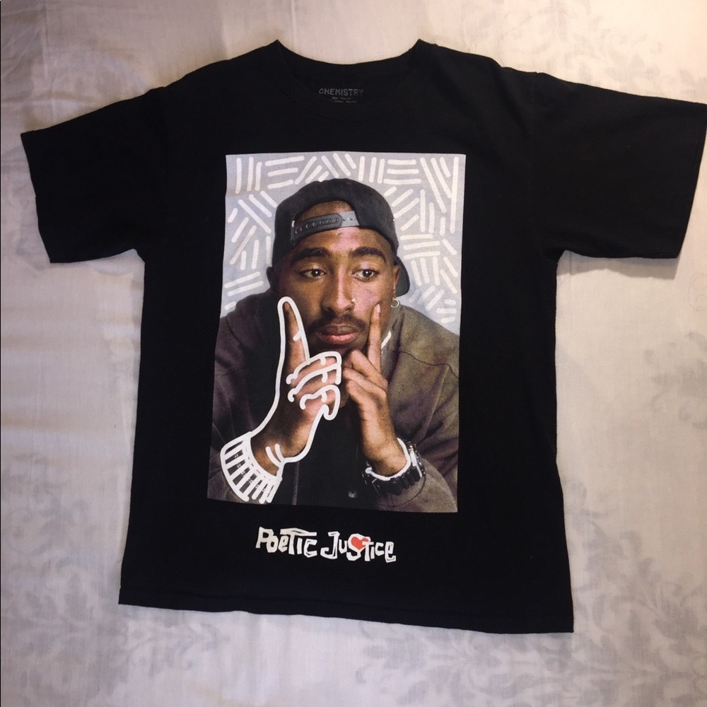 Tupac poetic justice t shirt